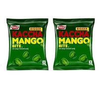 Kaccha Mango Bite (217Gram) - Irresistibly Tangy and Refreshing Mango-Flavored Delight for Candy Connoisseurs (Pack of 2)