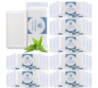 Kacctyen 100 x 100pcs Mini Soap Pen Travel Soap Individually Wrapped Hand Soap Hotel Soap