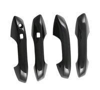Kacepar Car Exterior Side Door Handles Cover Trim with Smart Keyhole Compatible with BYD Song Plus DM-i EV Seal U Sealion 6 2023-2025 Glossy Black