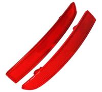 Kacepar Rear Bumper Reflector, 1 Pair Rear Bumper Reflective Marker Lamp Light Reflector Compatible with Volkswagen Golf 5 Mk5 R32 2004-2009, Red