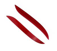 Kacepar Rear Bumper Reflector, Rear Left and Right Bumper Reflective Marker Lamp Light Reflector Compatible with BMW E60 E61 Facelift LCI 2008-2010, Red