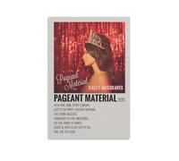 Kacey Musgraves Pageant Material Canvas Wall Art Home Posters Are Suitable for Bedroom Dining Room And Living Room Beautiful Artwork Is A Great Gift for FriendsUnframe-style16x24inch(40x60cm)
