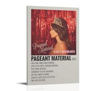 Kacey Musgraves Pageant Material Canvas Wall Art Home Posters Are Suitable for Bedroom Dining Room And Living Room Beautiful Artwork Is A Great Gift for FriendsFrame-style20x30inch(50x75cm)