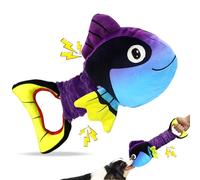 kachewlulu Squeaky Dog Toys for Aggressive Chewers - Dog Toys for Large Dogs- Dog Chew Toys for Puppy Teething-Dog Toys to Keep Them Busy -Crinkle Dog Toys-Soft Tug of War Dog Toys