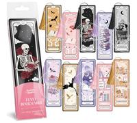 Kaciola Studio 10PCS Tarot Bookmarks, Funny Bookmarks for Women, Double Sided Fantasy Booklover Gifts, Cute Gifts for Romance Reader Friends Girls