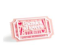 KACIOLA STUDIO Library Sign, 3D Printed Bookish Decor for Book Nook, Gifts for Booklovers/Reader/Women, Bookshelf Book Store Decor, Romantasy Gift (Enemies to Lovers)
