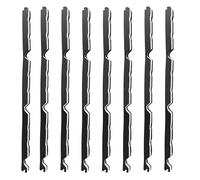 KACOMACO 12" Foam Closure Strips with Self-Adhesive for Metal Corrugated Roofing Panels, Classic R Panels Roof Outside Weather Strips (8Pcs)