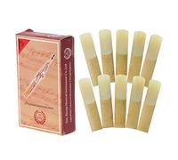 Kadagg 10pcs/box BB Soprano Saxophone Strength, Bamboo Woodwind Piece 2.5 Musical Instrument Parts Bamboo
