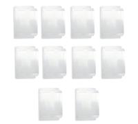 Kadagg 10Pcs/pack Clear Protective Case PET Game Cartridge Sleeve Protectors for Game Card Box