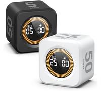 KADAMS Visual Pomodoro Timer, (Black+ White)