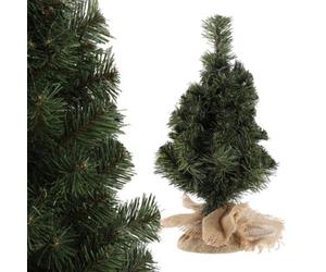 Kadax Artificial Christmas Tree 3Ft, Small Xmas Tree With Plastic Stand, Green Fir Tree For Kitchen Tabletop And Dining Table 80Cm