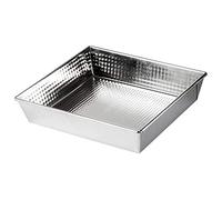 KADAX Baking Tray, Non-Stick Baking Tin, Steel Baking Form in Two Sizes, Durable Bakeware for Cake, Cookies, Rectangular Baking Mould, Silver Baking Pan (28 x 25.5 x 6 cm)