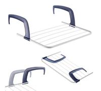 Kadax Balcony Clothes Dryer, 52 X 36 X 1.5 Cm Radiator Dryer, Tumble Dryer With 3 M Dry Line Length, Balcony Dryer