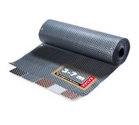 KADAX Balcony Privacy Screen, Weatherproof Protective Screen Made of Synthetic Rattan, Fence Screening with Cable Ties (0.9 x 7 m, Anthracite)