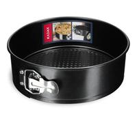 Kadax Cake Tin, Springform Cake Tin Made Of Galvanised And Non-Stick Layer Sheet (Diameter 24 Cm, Black)