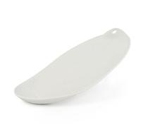 Kadax Chopping Board With Drainage System, Modern Fruit And Vegetable Board, Robust Cutting Mat With Finger Hole (White)
