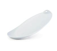 Kadax Chopping Board With Drainage System, Modern Fruit And Vegetable Board, Robust Cutting Mat With Finger Hole (Light Grey)