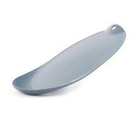 Kadax Chopping Board With Drainage System, Modern Fruit And Vegetable Board, Robust Cutting Mat With Finger Hole (Dark Gray)