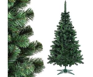 Kadax Christmas Tree 5Ft, Artificial Fir Tree, Plastic Stand For Home And Office, Green Xmas Tree With Realistic Appearance 155 Cm