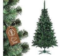 KADAX Christmas Tree 7ft, Artificial Fir Tree with Plastic Stand for Home and Office, Green Xmas Tree with Realistic Appearance, Large Holiday Decoration