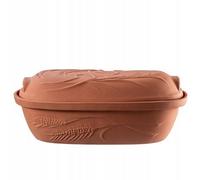 Kadax Clay Roaster, Ceramic Pot With Lid For Microwave And Oven, Steamer Made Of Natural Materials (4.5 L)