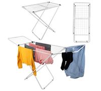 Kadax Clothes Wing Dryer, Clothes Airer With Wings, Drying Length 18 M-23 M, Airflow Clothes Airer (White, 2 Wings)