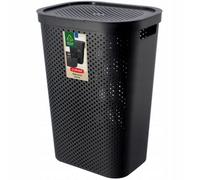 Kadax Curver Infinity Laundry Basket Laundry Basket 59L Anthracite, Basket
