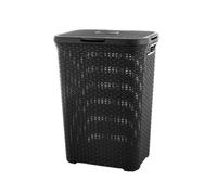 Kadax Curver Laundry Basket Wicker Look Polypropylene 60 L