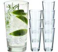 Kadax Drinking Glasses, Cocktail Glasses Made Of Durable Glass, Dishwasher Safe Long Drink Glasses, Universal Glasses