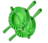 Kadax Dumpling Maker, Green Mould For Dumpling And Ravioli, Pierogi Maker (Green 2 Pieces)