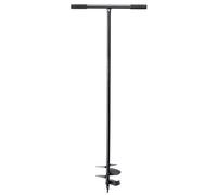 Kadax Fence Post Auger, Manual Hand Spiral Drill For Garden, Post Hole Metal Digger, Ground Digger For Gardening, Planting (170mm)