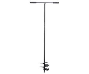 Kadax Fence Post Auger, Manual Hand Spiral Drill For Garden, Post Hole Metal Digger, Ground Digger For Gardening, Planting (170mm)