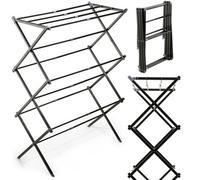 Kadax Foldable Dryer, Extendable Standing Dryer, Concertina Clothes Airer, Standing Clothes Dryer (74 X 104.5 Cm)