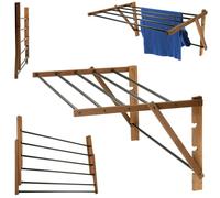 KADAX Foldable Dryer, Fully Assembled, Extendable Standing Dryer, Concertina Clothes Airer, Folding Tower Clothes Airer (85 x 39.5 cm)
