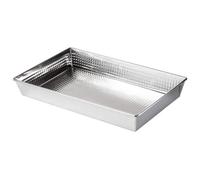 Kadax Galvanised Steel Non-Stick Rectangular Cake Pan Cheesecake Brownie Loaf Pan (40 X 25.5 X 5.5 Cm)