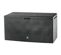 Kadax Garden Box, 114 X 47 X 59.4 Cm Plastic Storage Box, 290 L Garden Chest With Handles And Closure (Anthracite)