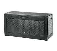 Kadax Garden Box, 119X48X60Cm Storage Box Made Of Plastic, 310L Garden Chest For Storing Pillows (Anthracite)