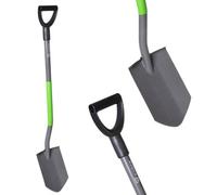 Kadax Garden Spade With D Handle, Robust Spade For Garden Plant Shovel Garden Shovel With Handle Steel Spade Shovel (19.5 X 119Cm)