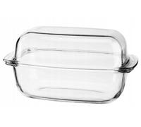 Kadax Glass Casserole Dish, Ovenproof Dish With Lid And Handle, Heat-Resistant Dish For Cooking, Baking, (Recrangular 7 L)