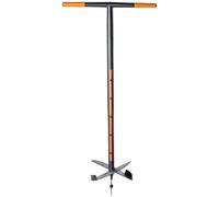Kadax Hand Drill, Metal Earth Auger With Cross Handle, Spiral Drill For Garden, Post Drill, Plant Drill, Bulb Drill (250mm)