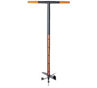 Kadax Hand Drill, Metal Earth Auger With Cross Handle, Spiral Drill For Garden, Post Drill Plant Drill, Flower Bulb Drill (200 mm)