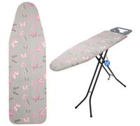 Kadax Ironing Board Cover For Steam Ironing Station, Ironing Board Cover For Wrinkle Free Ironing (Butterflies 115 X 40 Cm)