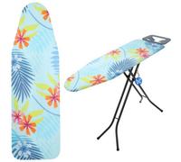 Kadax Ironing Board Cover, Polycotton Ironing Board Cover, Ironing Board Cover For Steam Irons (Blue, 127 X 46 Cm)