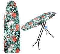 Kadax Ironing Board Cover With Drawstring, Cotton Ironing Board Cover For Steam Irons (Flamingos 148 X 52)