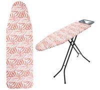 Kadax Ironing Board Cover With Drawstring, Robust Ironing Board Cover For Wrinkle-Free Ironing (Orange Leaves, 126 X 45 Cm)