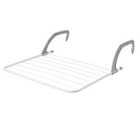 Kadax Laundry Drying Rack, Clothes Airer Indoor, White Radiator Airer, Laundry Drying Rail, Dryer Adjustable Arms (69 X 49 Cm)