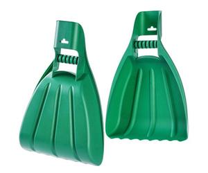 Kadax Leaf Collector, Leaf Claw Made Of Robust Polypropylene, Resistant Leaf Grabber, Grabber For Leaves (49.5 X 34 Cm - Green)