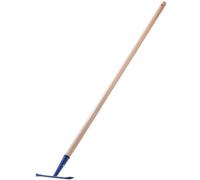 Kadax Long Blade Moss Scraper Wood Long Handle Grout Cleaner For Weeds And Moss Removing Metal Grout Remover (Length: 124 Cm)