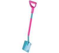 Kadax Long Handled Metal Plastic Gardening Spade Ladies Garden Digging Shovel Digging Shovel Grave Shovel With D Handle (Round)