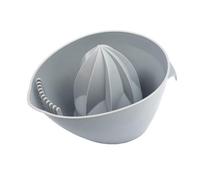Kadax Manual Plastic Lemon Squeezer, Fruit Juicer, Heavy Duty Orange Juicer Oval Press For Fruit Universal Hand Press (Light Grey)
